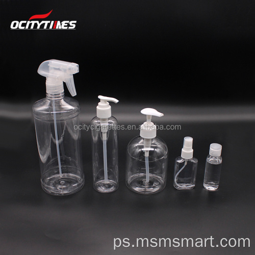 Ocitytimes16 OZ پمپ بوتل پلاستيکي محرک PET بوتلونه